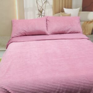 Blush Rib Bedding Set - Single